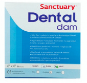 Завеса Latex DentalDams, коффердам латексный,СИНЯЯ, средняя,без запаха. (152 х 152), 36шт.Sanctuary в интернет-магазине ФАРМГЕОКОМ!