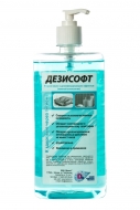 Дезисофт - жидкое мыло с дез. эффектом, 1л. с дозатором в интернет-магазине ФАРМГЕОКОМ!