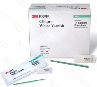 Clinpro White Varnish - стойкое фторсодержащее покрытие 100 блистеров ароматизатор мятный 3М в интернет-магазине ФАРМГЕОКОМ!