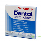 Завеса Latex DentalDams, коффердам латексный,СИНЯЯ, тонкая,без запаха. (152 х 152), 36шт.Sanctuary в интернет-магазине ФАРМГЕОКОМ!