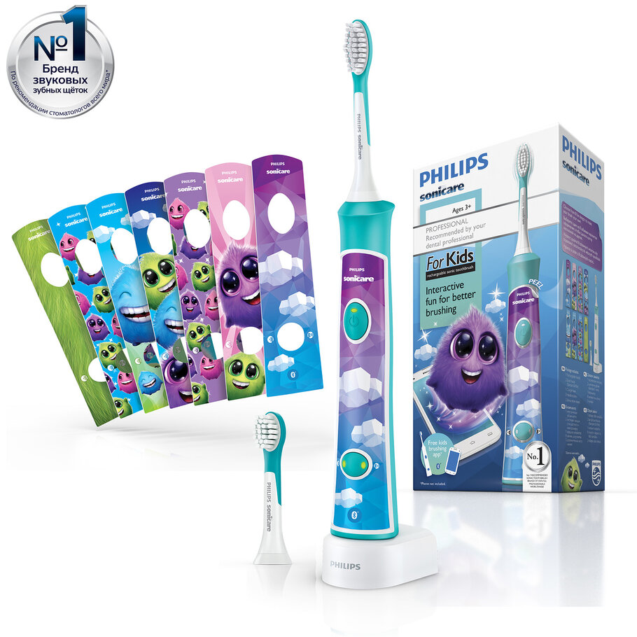 зубная щетка для детей sonicare for kids