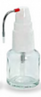 Флакон с помпой, красный (Drop Bottle) - для дозирования медикаментов,растворов (15мл.), PD в интернет-магазине ФАРМГЕОКОМ!