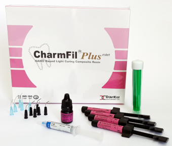 Стартовый набор CharmFil РLUS -светоотверждаемый универсальный композит,  (4шпр.х 4гр.+ Бонд), DentKist  в интернет-магазине ФАРМГЕОКОМ!