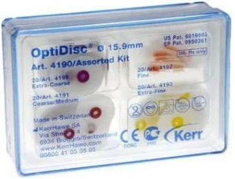 OptiDisc™ Assorted Kit, 80 шт, 15.9 мм (оптидиск) в интернет-магазине ФАРМГЕОКОМ!