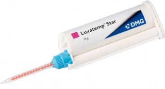 Luxatemp Star Automix  самополимеризующийся композит  (1 картридж 76г+15 насадок), цвет  A2, DMG в интернет-магазине ФАРМГЕОКОМ!