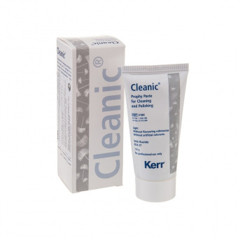 Cleanic (Клиник) - паста для полировки с фтором, без вкуса и красителей , 100 гр., Kerr в интернет-магазине ФАРМГЕОКОМ!