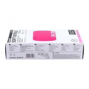 Перчатки MANUAL SN 209, размер S(6-6.5), смотровые, розовые, НИТРИЛОВЫЕ в интернет-магазине ФАРМГЕОКОМ!