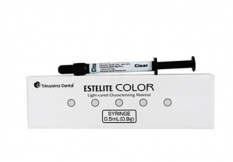 Estelite COLOR Syringe (Эстелайт Колор) Low Chroma Opaque- шприц 0,9 г. + 2 канюли в интернет-магазине ФАРМГЕОКОМ!