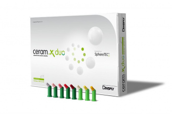 Ceram-X Duo+ (Керам -Х Дуо)- стартовый набор, компьюлы (40 ком. + пистолет + акс-ры), Dentsply в интернет-магазине ФАРМГЕОКОМ!